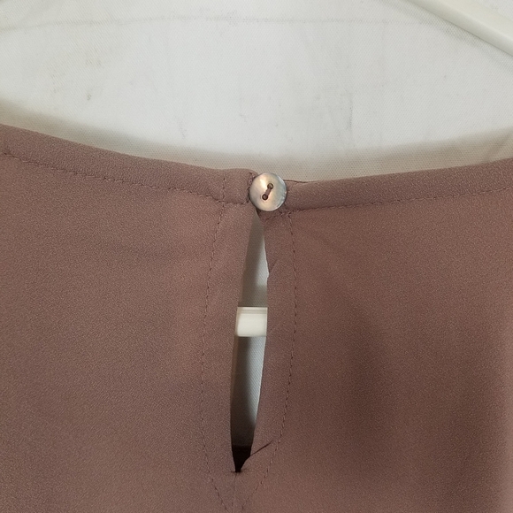 Logo by Lori Goldstein color block embroidered beaded blouse - Picture 8 of 13